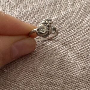 Vintage silver Minnie Mouse ring